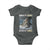Funny Alpha Wolf Christmas Meme Baby Onesie Human By Chance Alpha By Choice - Wonder Print Shop