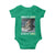 Funny Alpha Wolf Christmas Meme Baby Onesie Human By Chance Alpha By Choice - Wonder Print Shop