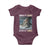 Funny Alpha Wolf Christmas Meme Baby Onesie Human By Chance Alpha By Choice - Wonder Print Shop