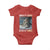 Funny Alpha Wolf Christmas Meme Baby Onesie Human By Chance Alpha By Choice - Wonder Print Shop