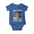 Funny Alpha Wolf Christmas Meme Baby Onesie Human By Chance Alpha By Choice - Wonder Print Shop