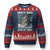 Funny Alpha Wolf Xmas Meme Ugly Christmas Sweater Human By Chance Alpha By Choice - Wonder Print Shop