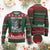 Funny Alpha Wolf Xmas Meme Ugly Christmas Sweater Human By Chance Alpha By Choice - Wonder Print Shop