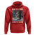 Funny Alpha Wolf Christmas Meme Hoodie Human By Chance Alpha By Choice - Wonder Print Shop