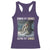Funny Alpha Wolf Christmas Meme Racerback Tank Top Human By Chance Alpha By Choice - Wonder Print Shop