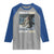 Funny Alpha Wolf Christmas Meme Raglan Shirt Human By Chance Alpha By Choice - Wonder Print Shop