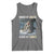 Funny Alpha Wolf Christmas Meme Tank Top Human By Chance Alpha By Choice - Wonder Print Shop