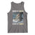 Funny Alpha Wolf Christmas Meme Tank Top Human By Chance Alpha By Choice - Wonder Print Shop