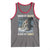 Funny Alpha Wolf Christmas Meme Tank Top Human By Chance Alpha By Choice - Wonder Print Shop