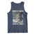 Funny Alpha Wolf Christmas Meme Tank Top Human By Chance Alpha By Choice - Wonder Print Shop