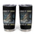 Funny Alpha Wolf Christmas Meme Tumbler Cup Human By Chance Alpha By Choice - Wonder Print Shop