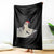 Funny Smoking Cat Christmas Meme Throw Blanket - Wonder Print Shop