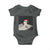 Funny Smoking Cat Christmas Meme Baby Onesie - Wonder Print Shop