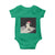 Funny Smoking Cat Christmas Meme Baby Onesie - Wonder Print Shop