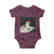 Funny Smoking Cat Christmas Meme Baby Onesie - Wonder Print Shop