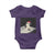 Funny Smoking Cat Christmas Meme Baby Onesie - Wonder Print Shop