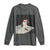 Funny Smoking Cat Christmas Meme Long Sleeve Shirt - Wonder Print Shop