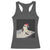 Funny Smoking Cat Christmas Meme Racerback Tank Top - Wonder Print Shop