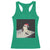Funny Smoking Cat Christmas Meme Racerback Tank Top - Wonder Print Shop