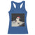 Funny Smoking Cat Christmas Meme Racerback Tank Top - Wonder Print Shop