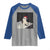 Funny Smoking Cat Christmas Meme Raglan Shirt - Wonder Print Shop