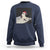 Funny Smoking Cat Christmas Meme Sweatshirt - Wonder Print Shop