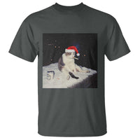 Funny Smoking Cat Christmas Meme T Shirt - Wonder Print Shop