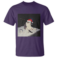 Funny Smoking Cat Christmas Meme T Shirt - Wonder Print Shop