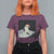 Funny Smoking Cat Christmas Meme T Shirt For Women - Wonder Print Shop