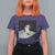 Funny Smoking Cat Christmas Meme T Shirt For Women - Wonder Print Shop