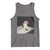 Funny Smoking Cat Christmas Meme Tank Top - Wonder Print Shop