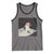 Funny Smoking Cat Christmas Meme Tank Top - Wonder Print Shop