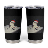 Funny Smoking Cat Christmas Meme Tumbler Cup - Wonder Print Shop