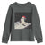 Funny Smoking Cat Christmas Meme Youth Sweatshirt - Wonder Print Shop
