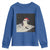 Funny Smoking Cat Christmas Meme Youth Sweatshirt - Wonder Print Shop