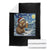 Otter Beer Christmas Throw Blanket Starry Night Van Gogh - Wonder Print Shop