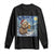 Otter Beer Christmas Long Sleeve Shirt Starry Night Van Gogh - Wonder Print Shop
