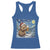 Otter Beer Christmas Racerback Tank Top Starry Night Van Gogh - Wonder Print Shop