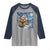 Otter Beer Christmas Raglan Shirt Starry Night Van Gogh - Wonder Print Shop