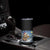Otter Beer Christmas Skinny Tumbler Starry Night Van Gogh - Wonder Print Shop