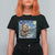 Otter Beer Christmas T Shirt For Women Starry Night Van Gogh - Wonder Print Shop
