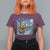 Otter Beer Christmas T Shirt For Women Starry Night Van Gogh - Wonder Print Shop