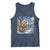 Otter Beer Christmas Tank Top Starry Night Van Gogh - Wonder Print Shop