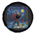 Bigfoot Christmas Spare Tire Cover Starry Night Van Gogh - Wonder Print Shop