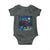 Bigfoot Christmas Baby Onesie Starry Night Van Gogh - Wonder Print Shop