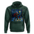 Bigfoot Christmas Hoodie Starry Night Van Gogh - Wonder Print Shop