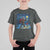 Bigfoot Christmas T Shirt For Kid Starry Night Van Gogh - Wonder Print Shop