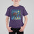 Bigfoot Christmas T Shirt For Kid Starry Night Van Gogh - Wonder Print Shop