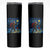 Bigfoot Christmas Skinny Tumbler Starry Night Van Gogh - Wonder Print Shop