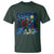 Bigfoot Christmas T Shirt Starry Night Van Gogh - Wonder Print Shop